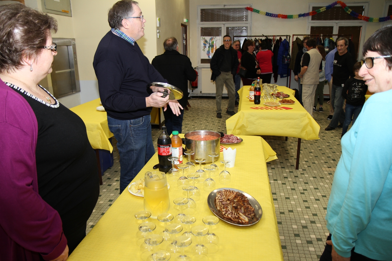 Repas annuel du club 6 avril 2019. 